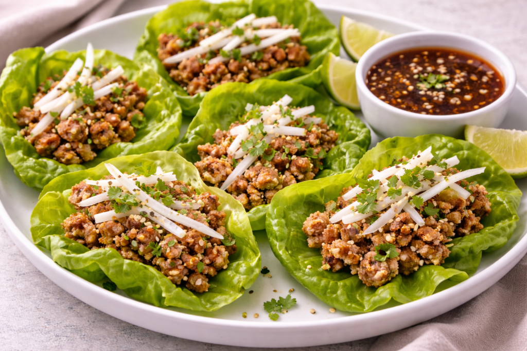 Asian Lettuce Wraps